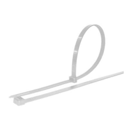 Ecm Industries Cable Tie, 18 in L, 4.90 in Max Bundle Dia., Natural, Nylon 6/6, 175 lb Strength 45-518N